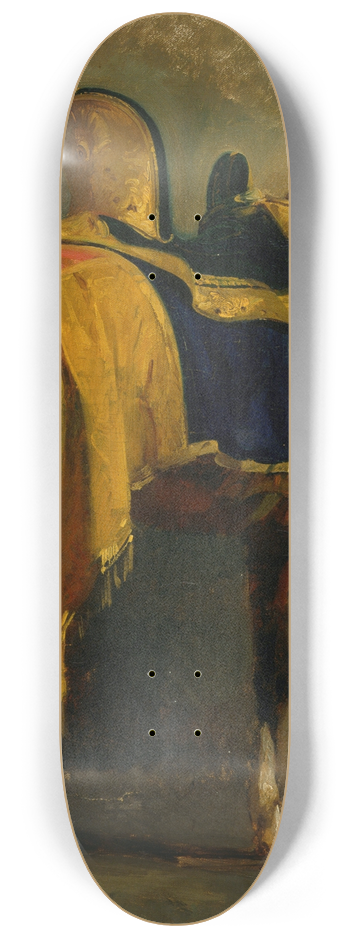 Isidore Pils - Horse caparisoned 8.25 inch art skate deck