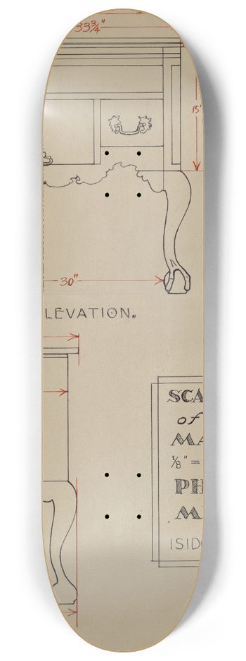 Isidore Sovensky - Lowboy 8.25 inch art skate deck