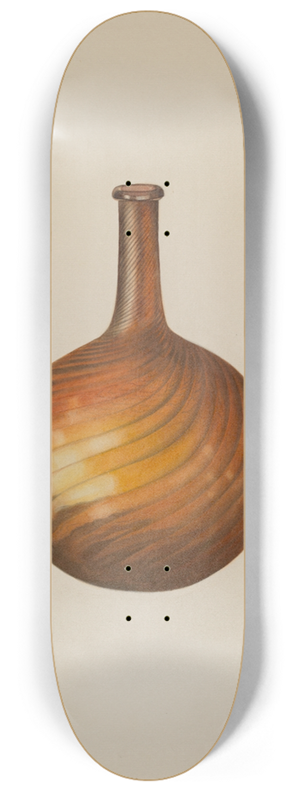 Isidore Steinberg - Bar Bottle 8.25 inch art skate deck