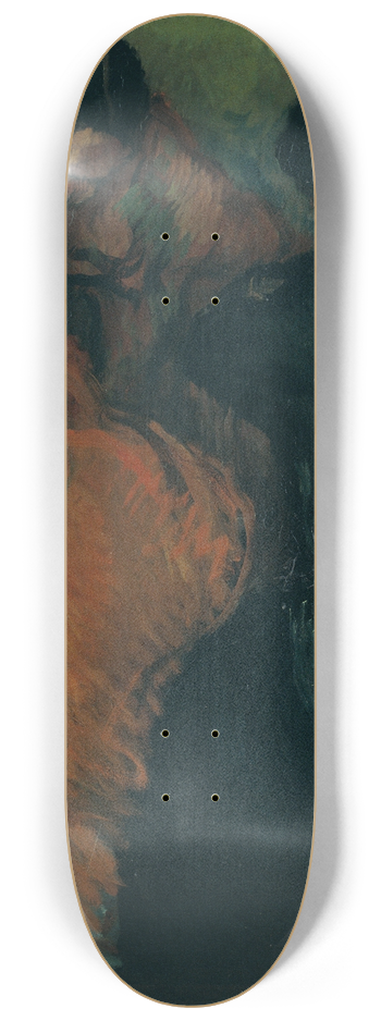 Isidre Nonell - Two Gypsy Women 8.25 inch art skate deck