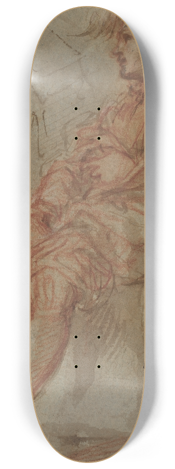 Italian 17th Century - A Young Man 8.25 inch art skate deck