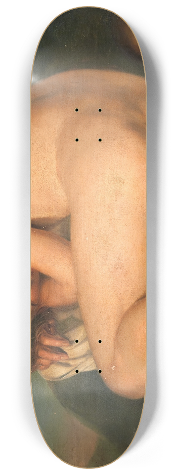 Italian School - Sleeping Cupid 8.25 inch art skate deck