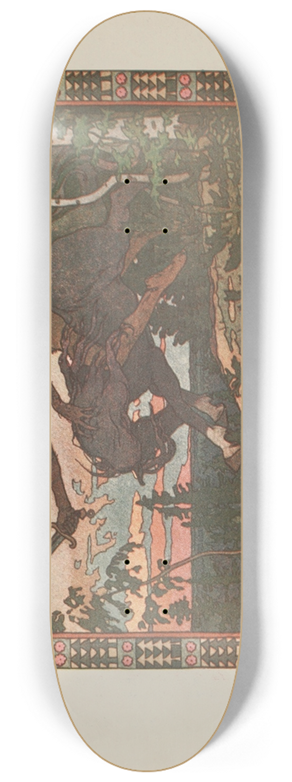 Ivan Bilibin - Kastchey 8.25 inch art skate deck