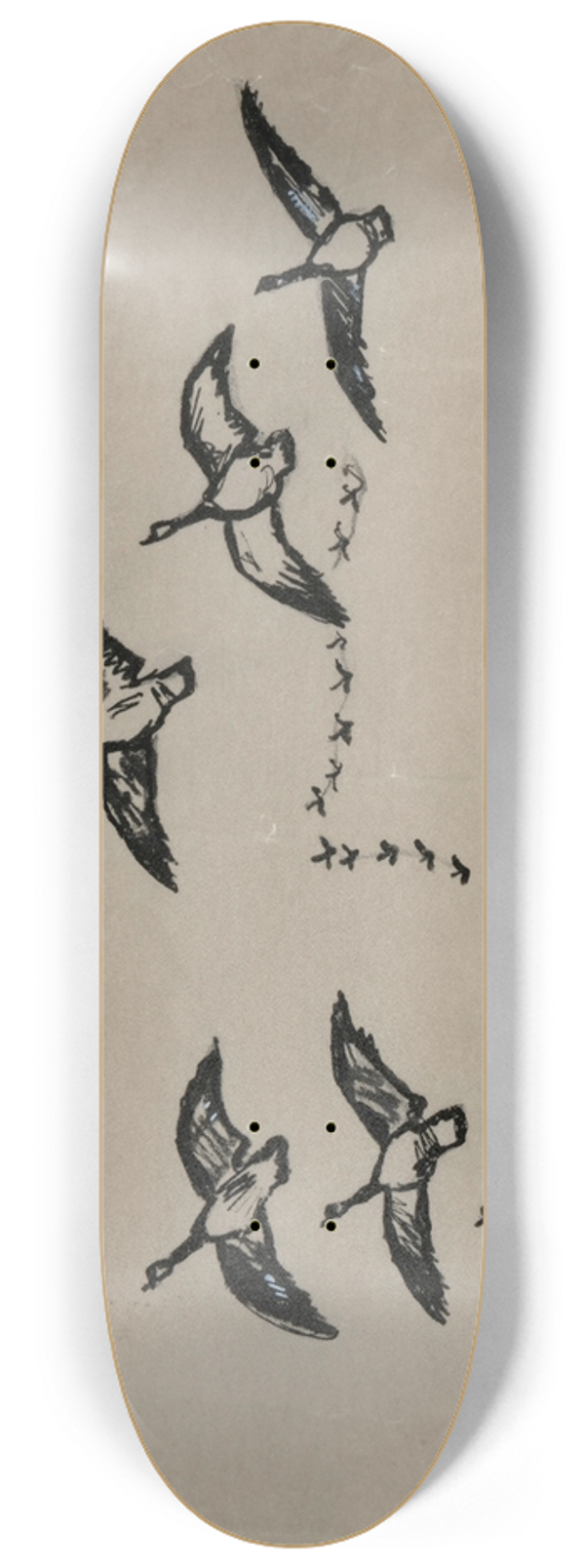 Ivan Ivanec - Klucz leccych ptakw 8.25 inch art skate deck