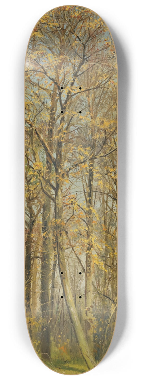 Ivan Ivanovich Shishkin - Rowan Trees In Autumn 8.25 inch art skate deck