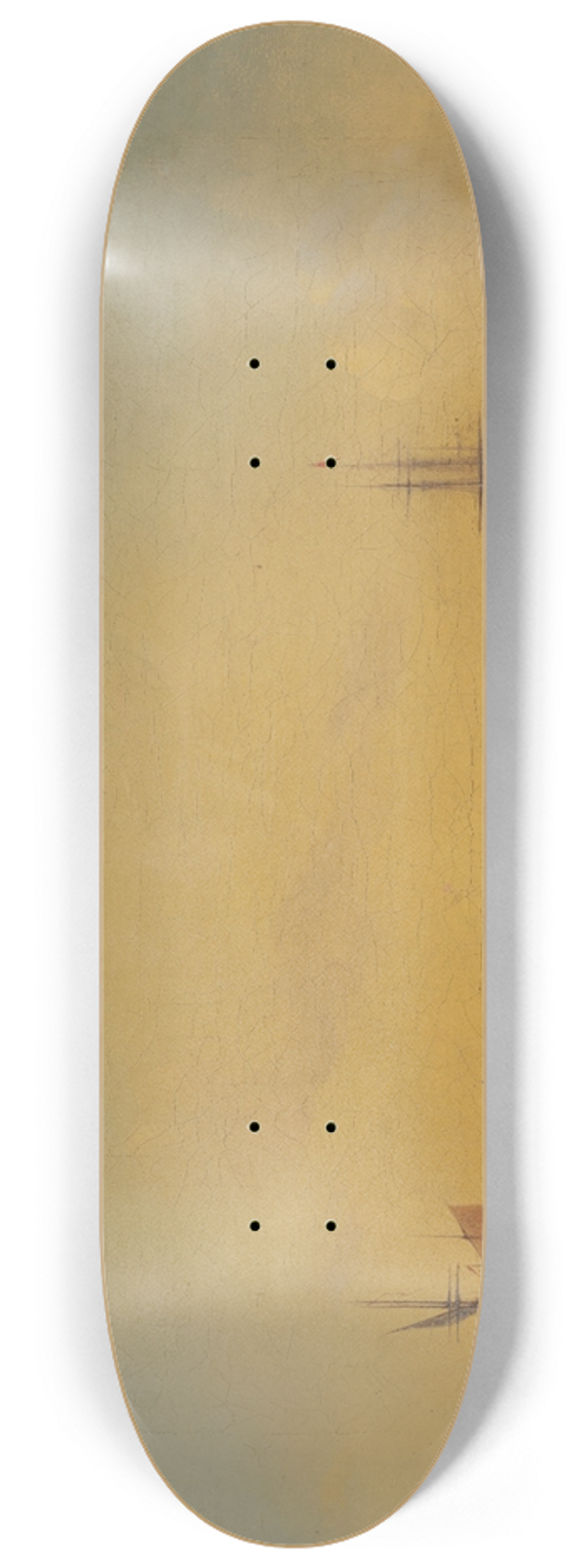 Ivan Konstantinovich Aivazovsky - In the roads, Evening 8.25 inch art skate deck