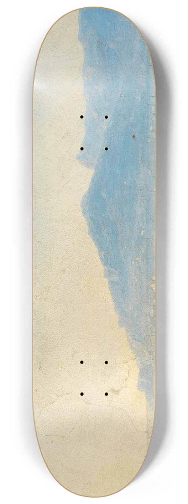 Ivan Konstantinovich Aivazovsky - The Bay of Yalta with the Magobi and Ai Petri mountains 8.25 inch art skate deck