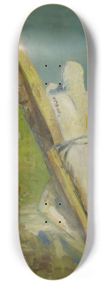 Jacek Malczewski - At the shadoof 8.25 inch art skate deck
