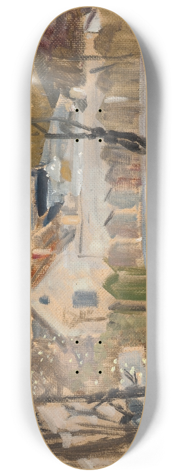 Jacek Malczewski - Landscape with a Well 8.25 inch art skate deck