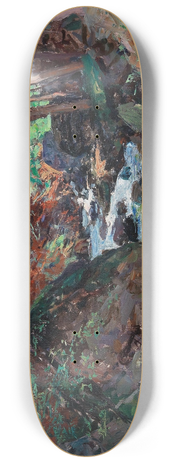 Alfred Zoff - The Course of a Stream 8.25 inch art skate deck