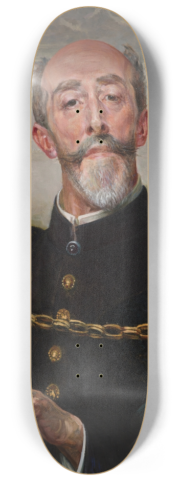 Jacek Malczewski - Portrait of Count Antoni Wodzicki 8.25 inch art skate deck