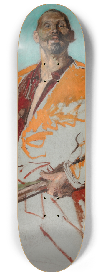 Jacek Malczewski - Portrait of Leon Wyczkowski 8.25 inch art skate deck
