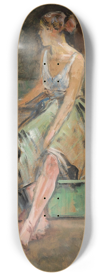Jacek Malczewski - Study of a girl 8.25 inch art skate deck