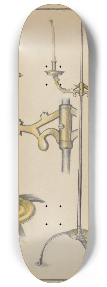 Jack Staloff - Candlestand 8.25 inch art skate deck