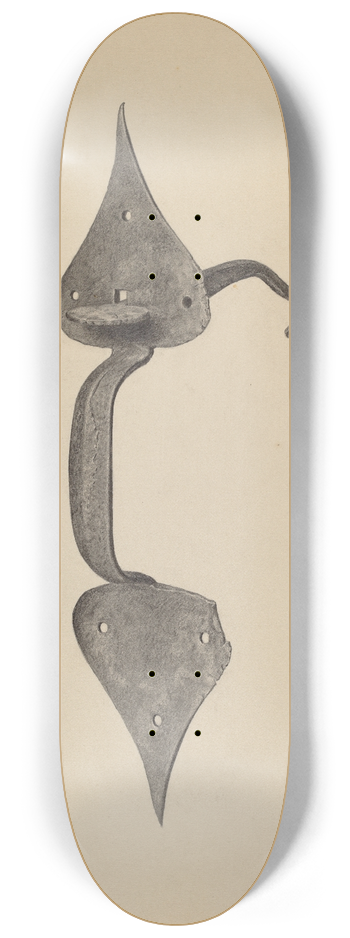 Jack Staloff - Door Handle with Thumb Press 8.25 inch art skate deck