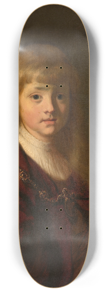 Jacob Adriaensz Backer - Portrait of a Boy 8.25 inch art skate deck