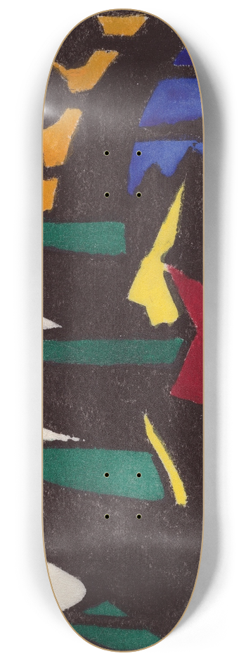 Jacoba van Heemskerck - Boat and Trees 8.25 inch art skate deck