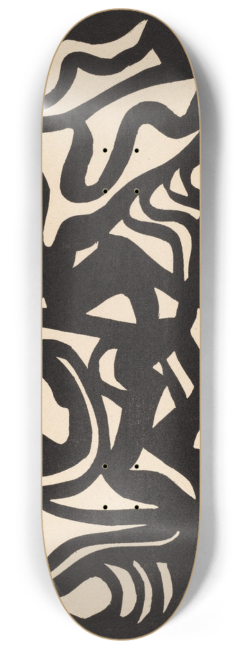 Jacoba van Heemskerck - Composition 8.25 inch art skate deck