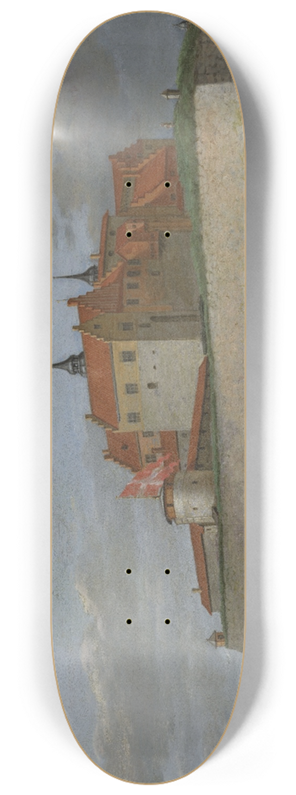 Jacob Coning - Landscape 8.25 inch art skate deck