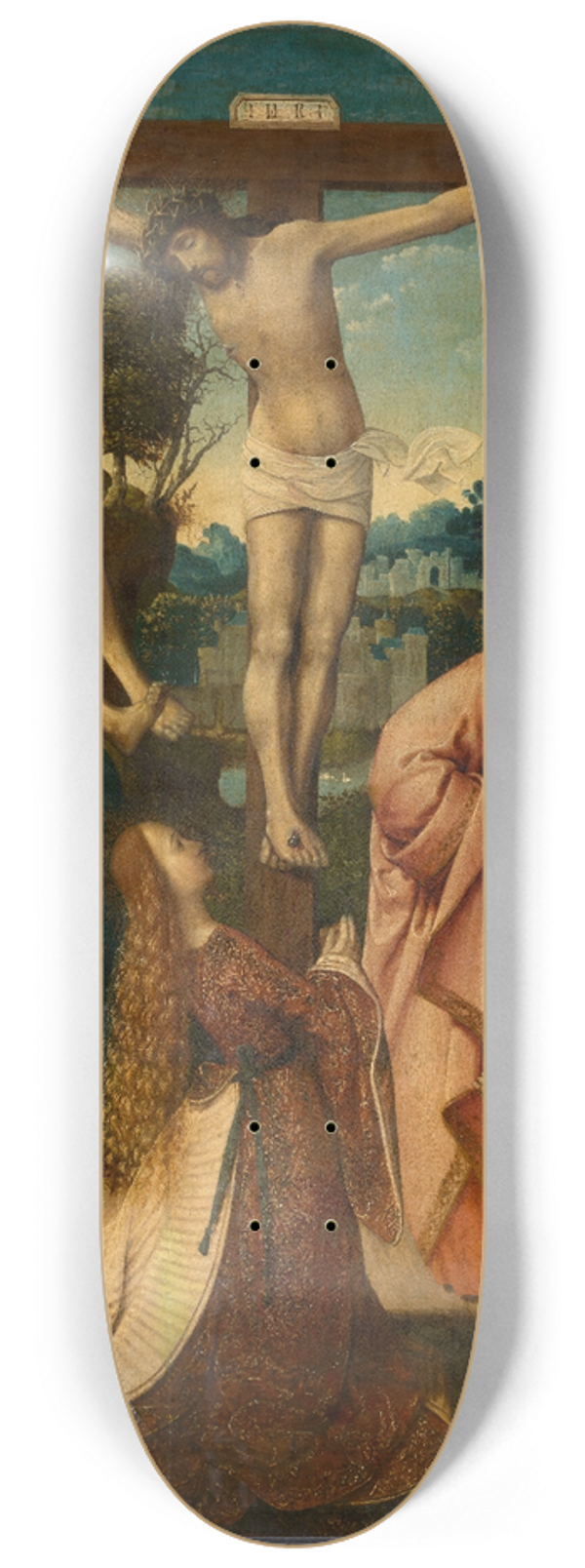 Jacob Cornelisz. van Oostsanen - Calvary 8.25 inch art skate deck