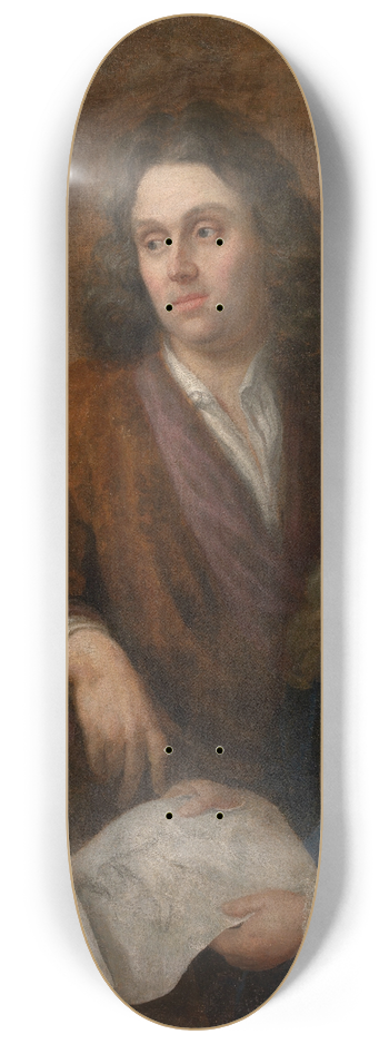 Jacob Denys - The Sculptor Willem Kerricx and his Son Willem Ignatius 8.25 inch art skate deck