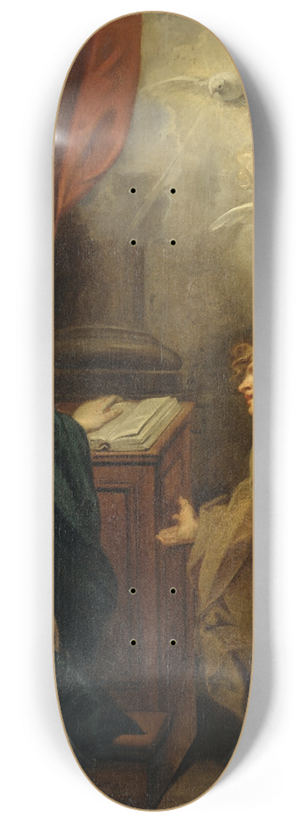 Jacob de Wit - Annunciation to the Virgin 8.25 inch art skate deck
