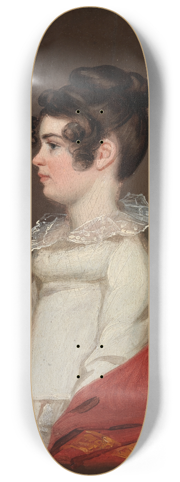 Jacob Eichholtz - Portrait of a Woman 8.25 inch art skate deck