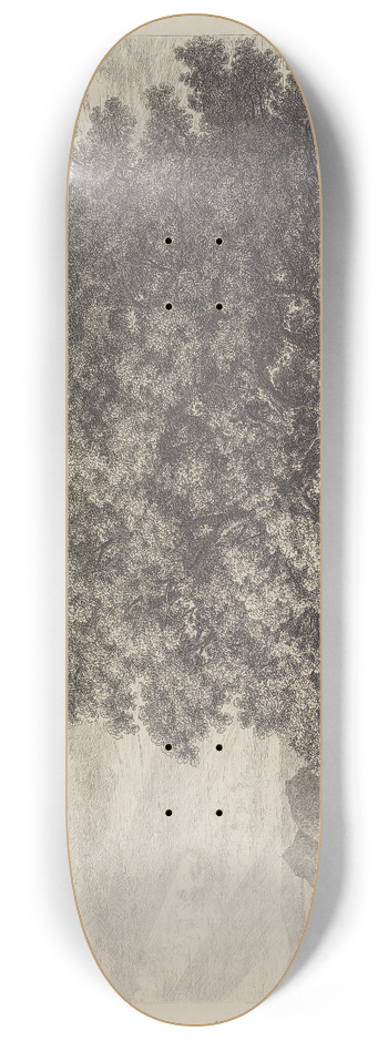 Jacob George Strutt - The Sycamore at Bishopton 8.25 inch art skate deck