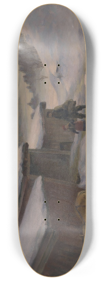 Jacob Glersen - A Farm at Lysaker 8.25 inch art skate deck