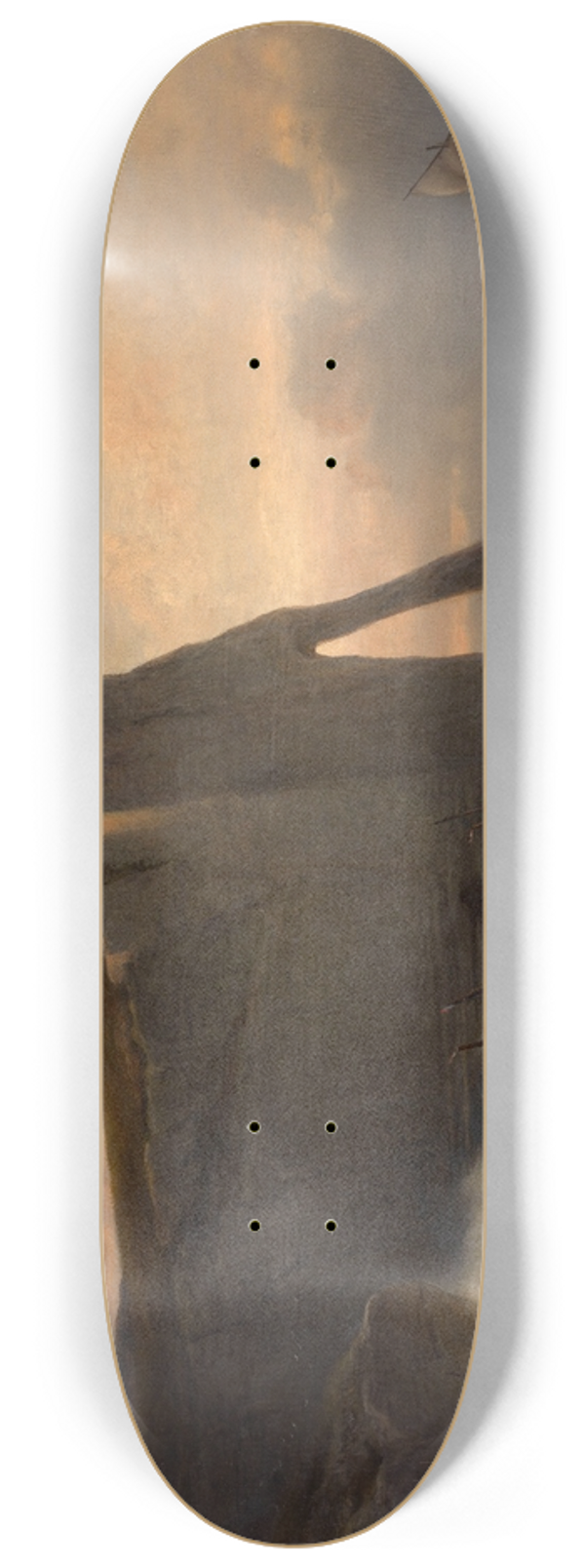 Jacob Jacobs - Porte d Aval in Etretat 8.25 inch art skate deck