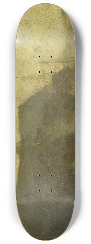 Jacob Maris - Schepen in de haven van Dordrecht 8.25 inch art skate deck