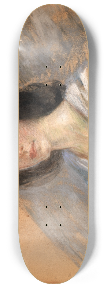 Alice Pike Barney - Jaqueline with Fichu 8.25 inch art skate deck