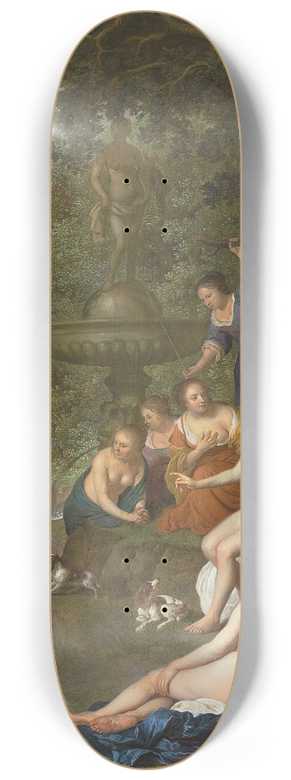 Jacob Van Loo - Diana And Callisto 8.25 inch art skate deck