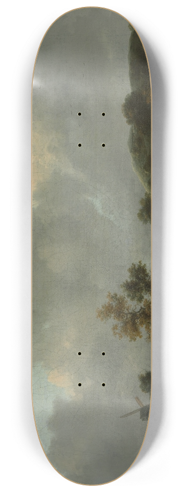 Jacob van Ruisdael - Grainfields 8.25 inch art skate deck