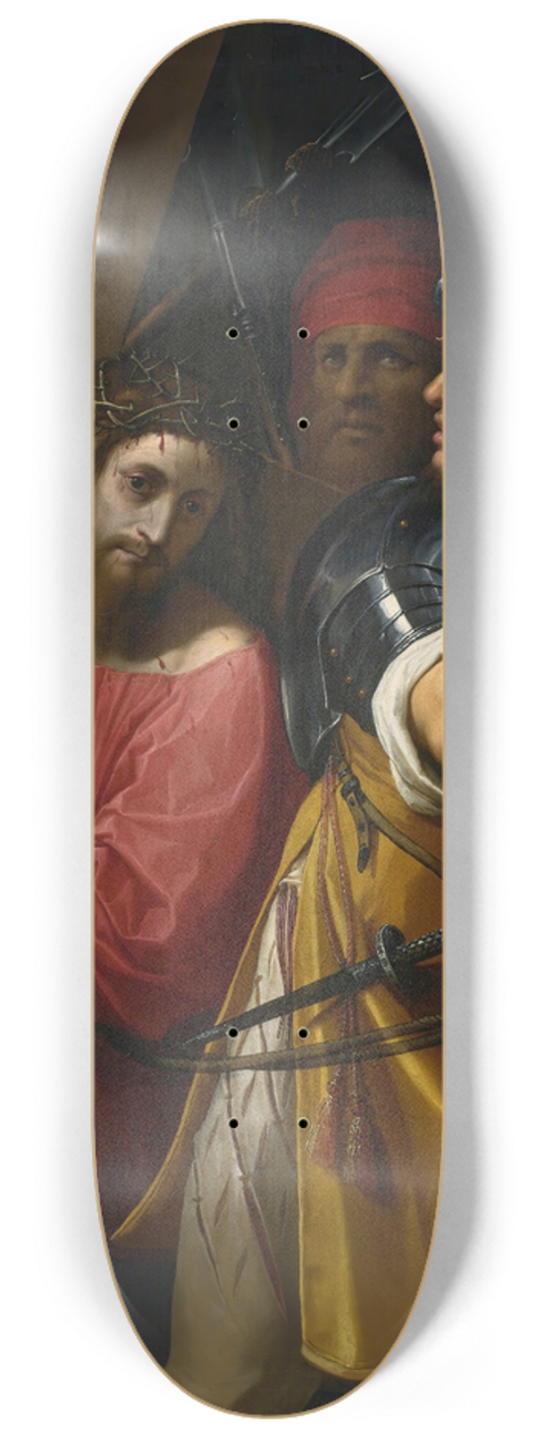 Jacopo Ligozzi - Christ Carrying The Cross 8.25 inch art skate deck