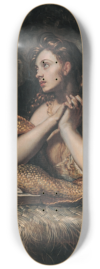 Jacopo Tintoretto - Penitent Magdalene 8.25 inch art skate deck