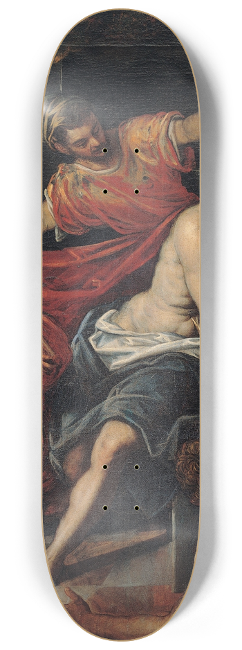 Jacopo Tintoretto - The Flagellation 8.25 inch art skate deck