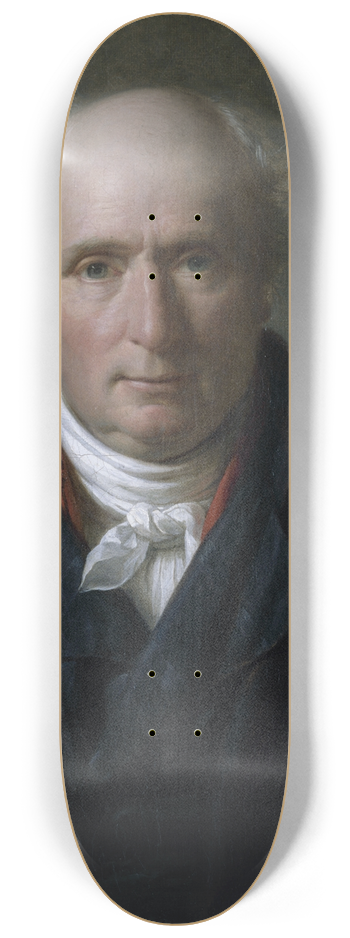 Jacques Augustin Pajou - Portrait de Louis-Jrome Gohier (1746-1830) 8.25 inch art skate deck
