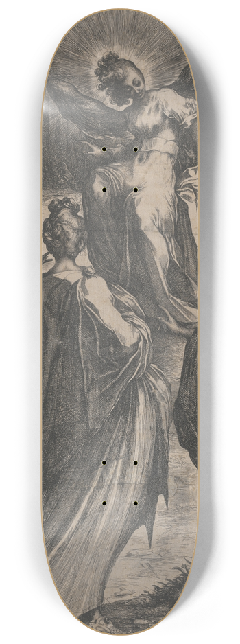 Jacques Bellange - Three Maries at theTomb 8.25 inch art skate deck