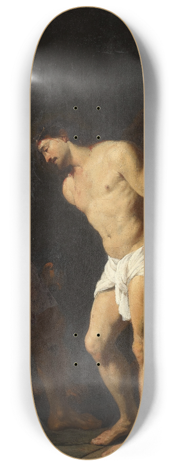 Jacques Blanchard - Flagellation of Christ 8.25 inch art skate deck