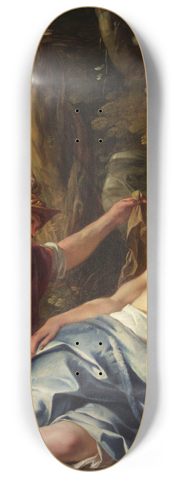 Jacques Blanchard - Mars and the vestal virgin 8.25 inch art skate deck