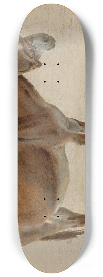 Jacques-Laurent Agasse - A Donkey 8.25 inch art skate deck