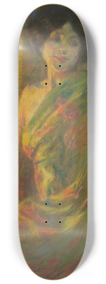 Alice Pike Barney - Seville in Montmartre 8.25 inch art skate deck