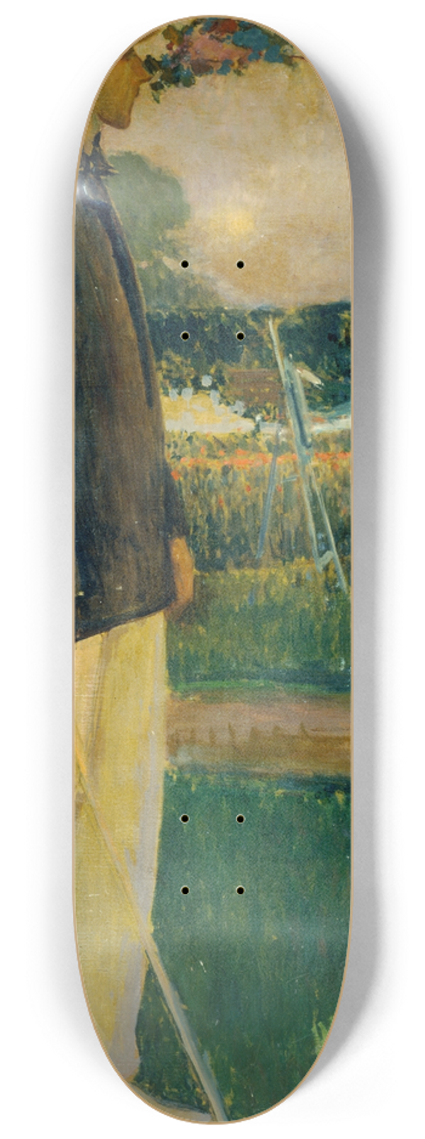 Jacques-mile Blanche - Portrait de Jean Cocteau 8.25 inch art skate deck