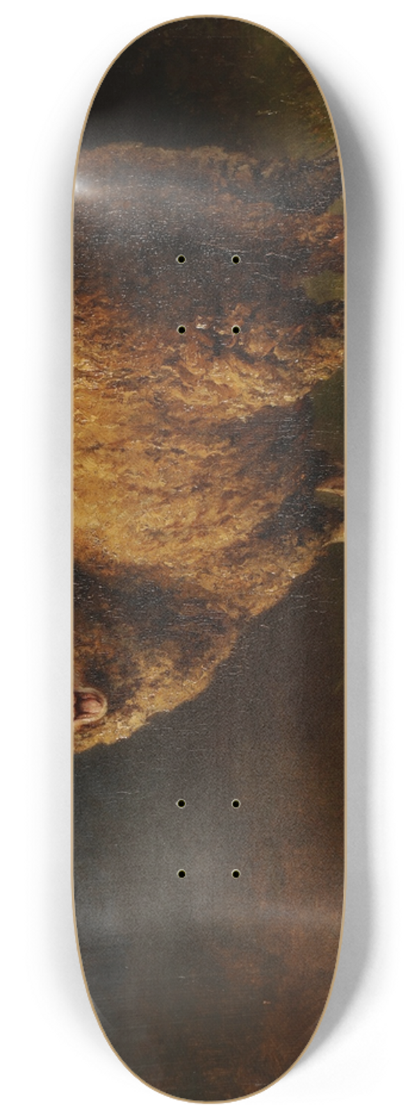 Jacques-Raymond Brascassat - Mouton blant 8.25 inch art skate deck