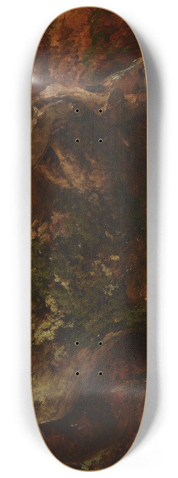 Jacques-Raymond Brascassat - Tronc darbre coup avec ses racines 8.25 inch art skate deck