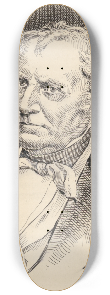Jacques Reich - James Fenimore Cooper 8.25 inch art skate deck
