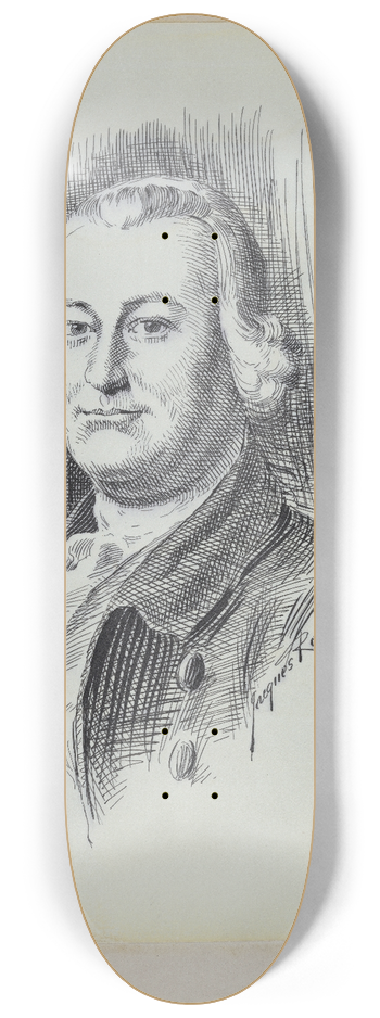 Jacques Reich - James Otis 8.25 inch art skate deck