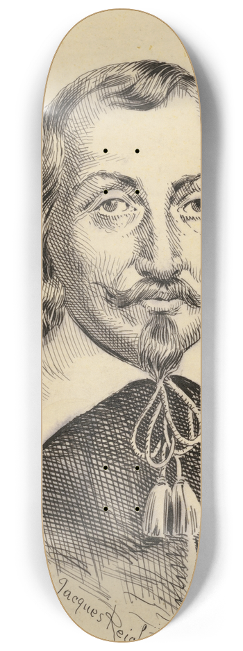 Jacques Reich - Samuel De Champlain 8.25 inch art skate deck