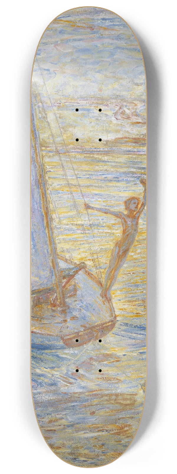 J.A.G. Acke - Morning Air 8.25 inch art skate deck